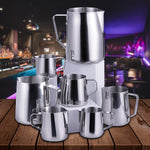 Stainless Steel Milk Frothing Pitcher Non Stick Frothing Jug Milk Steamer for Espresso Machine Latte Cappuccino Cream Frothing Pitcher