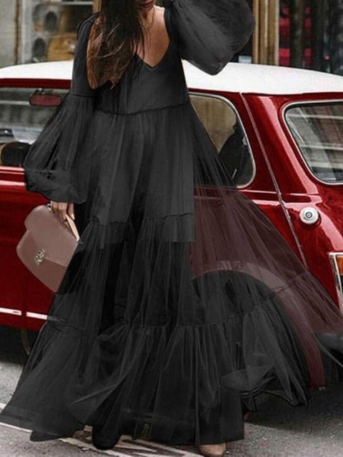 black dress