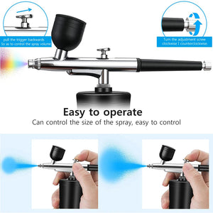 Nail Airbrush With Compressor Portable Air brush for Nails Compressor For Nail Art Paint Painting Airbrush Compressor Kit