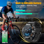 Bluetooth Call 1.39" Smart Watch Men's Sports Fitness Tracker Watches Stainless Steel or Rubber Band Waterproof Smartwatch for Android IOS