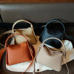 Luxury Soft Genuine Leather Shoulder Bag Messenger Bags Boutique Fashion Trendy Square Shape Handbag