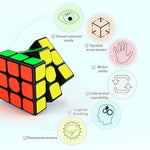 Speed Cube 3x3x3 5.6 cm Professional Magic Puzzle Cube High Quality Smooth Rotation