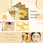 Gold Collagen Eye Mask – Anti-Dark Circles & Fine Lines Beauty Patches for Radiant Skin