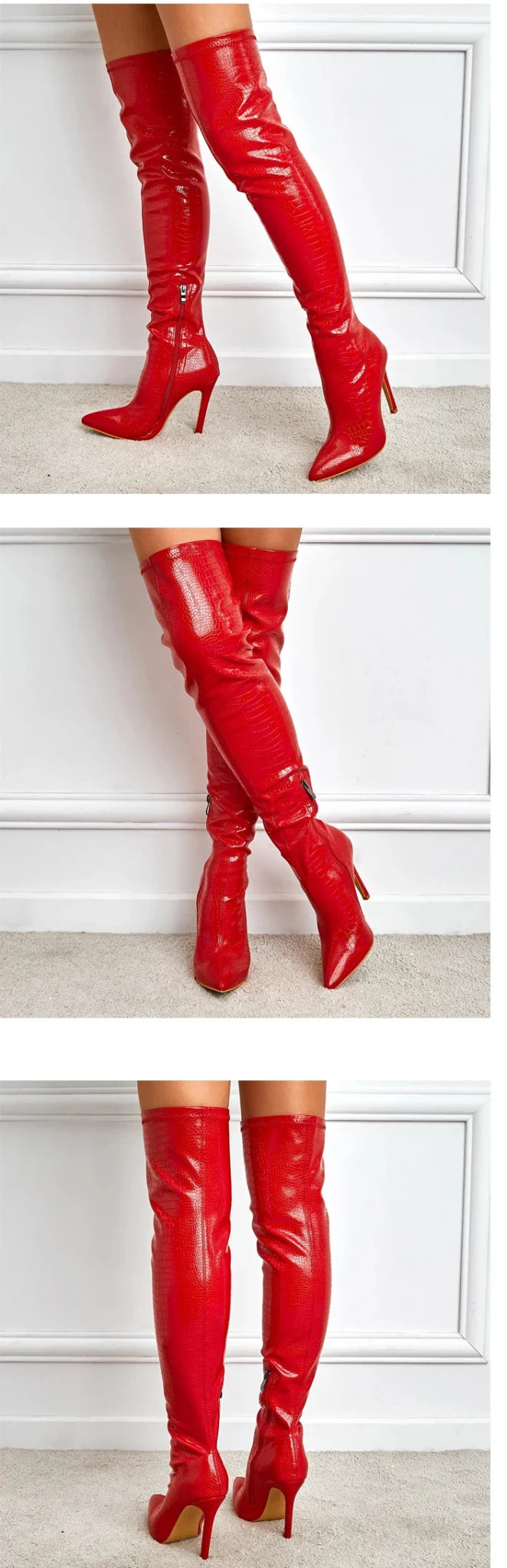 red boots