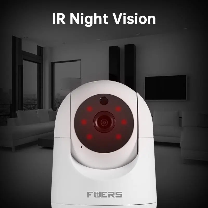 Surveillance Camera WiFi 3MP Smart Home Indoor Wireless IP Surveillance Camera AI Detect Automatic Tracking Security Baby Monitor