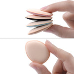 5/10Pcs Mini Finger Makeup Sponges Finger Puff Foundation Small Air Cushioned Powder Sponge Face Concealer BB Cream Cosmetic Applicator Makeup Finger Sponge