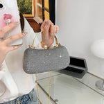 Cute Small Sparkly Shoulder Crossbody Bag Luxury Party Evening Handbags and Purses Clutch Bag