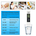 4-in-1 Digital Water Quality Tester TDS EC Meter, Range 0 to 9990 Multifunctional Water Purity Temperature TEMP PPM Tester