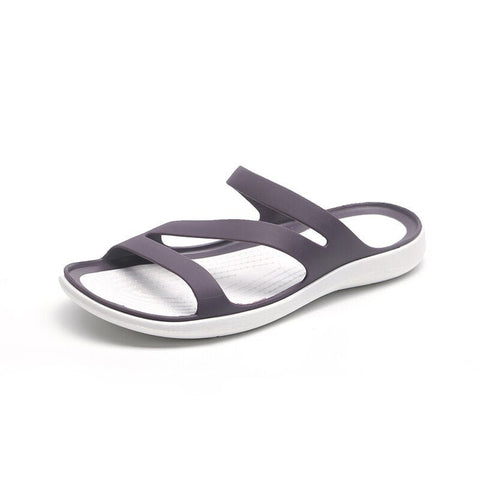Flat Slide Sandals Women Low Heel Casual Beach Outdoor Comfortable Summer Fashion Shoes