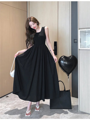 Chic Long A-Line Evening Dress Vintage Maxi Loose Party Wedding Guest Prom Elegant Dresses