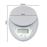 5kg Digital Scale Portable LED Display Food Scales Balance Measures Food Weight Kitchen Electronic Scales