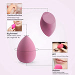 4/8 Packs Makeup Sponge Blender Beauty Egg Cosmetic Puff Soft Foundation Sponges Powder Puff Make Up Accessories Beauty Tools