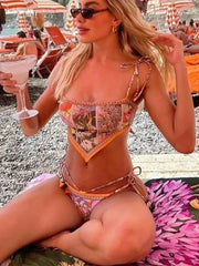 Model Wearing Bikini 