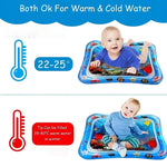 Inflatable Tummy Time Mat Premium Baby Water Fillable Play Mat for Infants and Toddlers Baby Toys