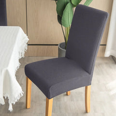 Waterproof Stretchy Elastic Jacquard Chair Cover for Dining Room Chair Covers for Chairs Kitchen Wedding Hotel Banquet Seat Protector Cover