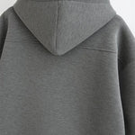 New Fashion Women's Zipper Hoodie Unisex Double Pockets Oversized Loose Sweatshirt Outerwear Top