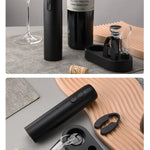 Electric Wine Bottle Opener Automatic Wine Corkscrew Rechargeable Wine Opener with Charging Base Wine Opening Tools