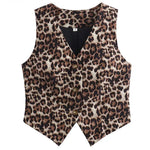 Leopard Print Vest