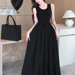 Chic Long A-Line Evening Dress Vintage Maxi Loose Party Wedding Guest Prom Elegant Dresses