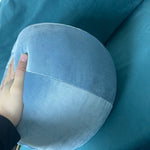 Soft Nordic Pillow Ball-Shaped Solid Stuffed Plush Pillow for Sofa Seat Decorative Cushion Home Office