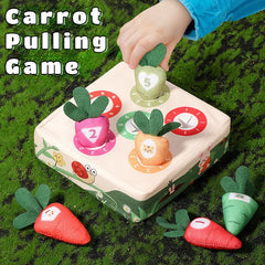 Montessori Baby carrot pulling Toy