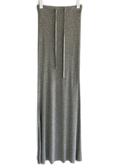 Elegant Orange Ruffles Fishtail Long Skirt