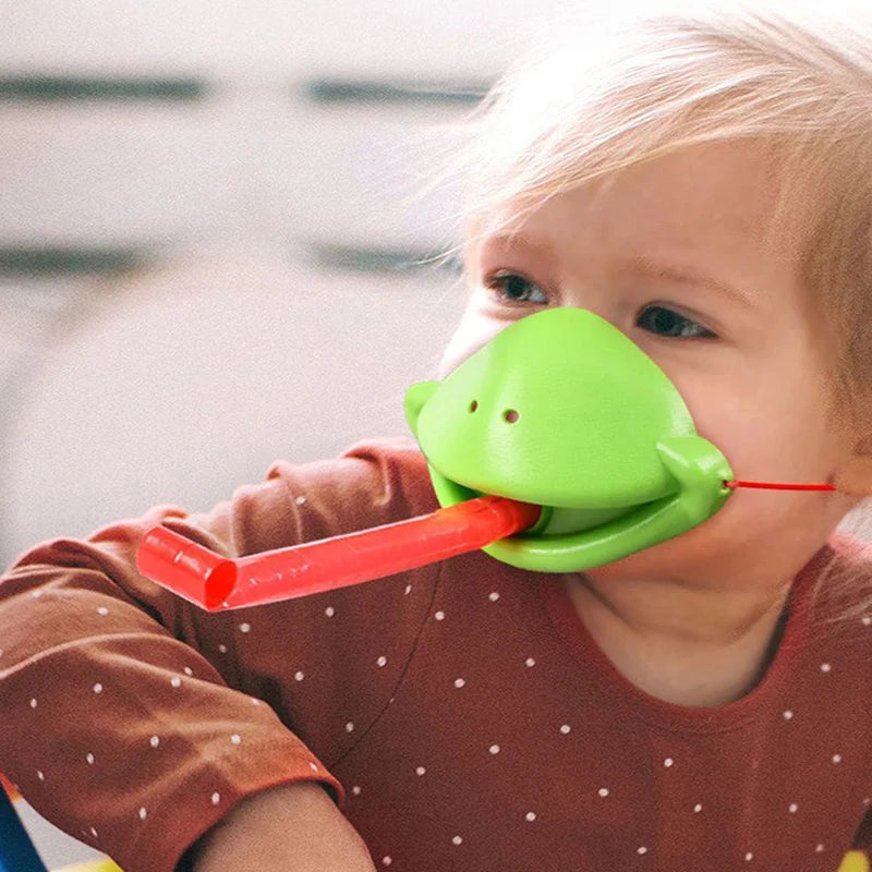 Frog Tongue Slap Game Lizard Mask Wagging Tongue Lick Cards Board Games for Children Family Party Toys Anti-Stress Funny Desktop Game Toys Gift for Kids