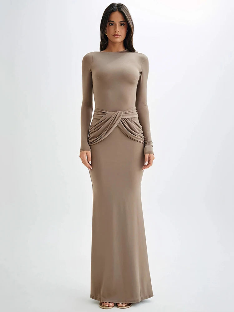 Maxi Dress Khaki