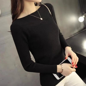 black sweater