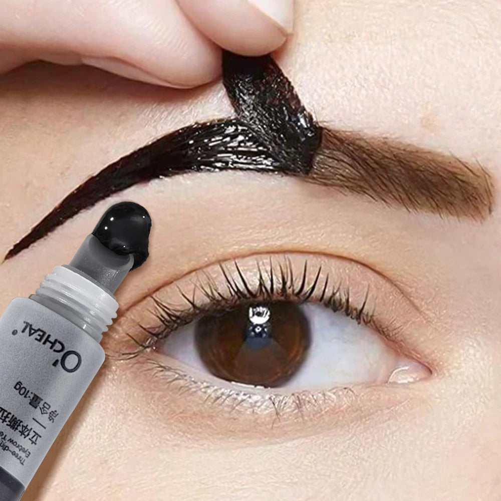 15-Minute Eyebrow Dye Tint Fast Tint Easy Dye Gel Eyebrow Eyelash Kit Semi Permanent Eyebrows Tint Dye Makeup Eyebrow Cream