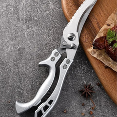 Kitchen Scissors Multifunctional Stainless Steel Food Scissors Chicken Bone Meat Fish Vegetable Cutting Trimming Shears