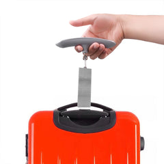 New Portable Digital Hanging Scale T-shaped LCD Luggage Suitcase Baggage Weight Balance Travel Electronic Scale with Belt 50kg/110lb