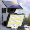 Solar LED Outdoor Light with Motion Sensor Waterproof Floodlight Remote Control 3 Modes for Patio Garage Backyard with 106 LED Lights