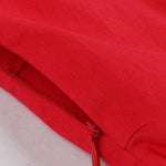 Red Pleated Plain Solid Vintage Dress Wrap V-Neck Belted Elegant Party Retro Spring Summer Dresses