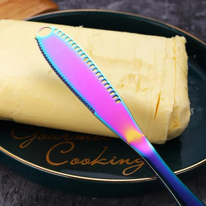 Stainless Steel Butter Knife Butter Spreader Knife Sandwich Knife Cheese Condiment & Dessert Spreader