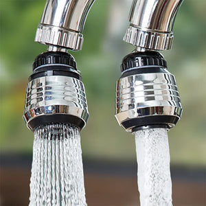 Flexible Faucet Extension 2 Modes 360° Rotatable High Pressure Faucet Extender Water Saving Bathroom Kitchen Accessory