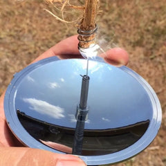 Outdoor Solar Campfire Lighter Camping Survival Fire Starter Waterproof & Windproof Fire Starter Outdoor Emergency Tool