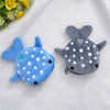 Cute Plush Cartoon Whale Shark Coin Purse Wallet Portable Plush Coin Bag Stores Keys Earphones Coins Organizer Pouch Zipper Bag Gift for Kids