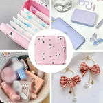 Sanitary Pad Tampon Storage Bag Portable Waterproof Organizer Pouch Cartoon Pattern Sanitary Napkin Bag