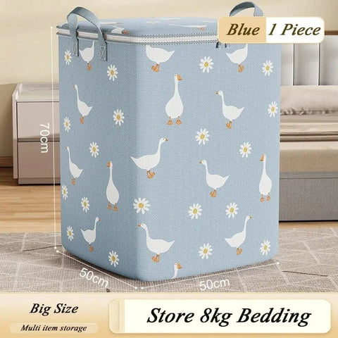 Storage Bag Organizer Pouch Foldable Waterproof High-Capacity Daily Necessities Travel Pouch