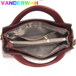High Quality Crocodile Pattern Shoulder Bags Large Capacity Handbags and Purses Casual Fashion Messenger Bag