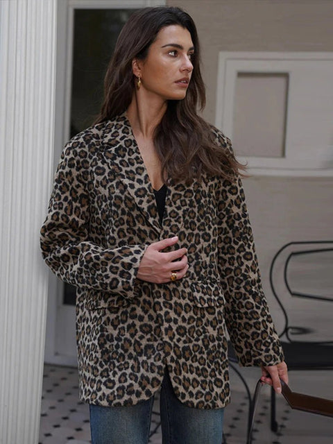 Leopard Pattern Jacket 