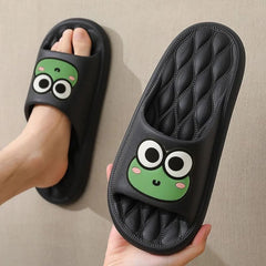Adorable Frog-Face Slippers – Cute, Comfortable & Stylish Slide Sandals