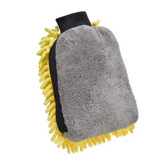 Car Wash Glove Coral Mitt Soft Anti-Scratch Fiber for Car Wash Multifunction Thick Cleaning Glove Detailing Brush