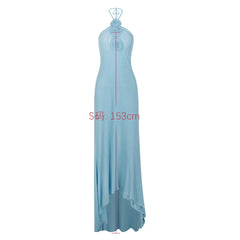 Sheer Mesh Dress  Sexy Halter See-Through Beach Dress Elegant Maxi Holiday Vacation Dress
