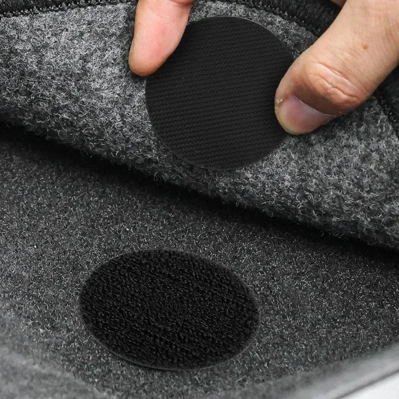 Carpet Fixing Stickers Double Faced High Adhesive Car Carpet Sticking Stabilizing Patches Home Floor Foot Mats Anti Skid Grip Fixing Sticker Pads Tapes