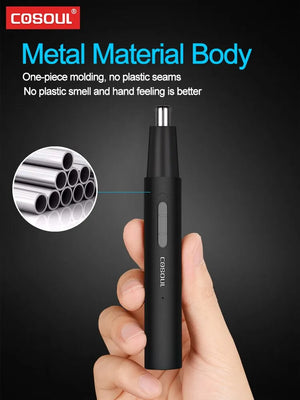 Nose Hair Trimmer Electric USB Rechargeable Nose Ear Trimmer for Women & Men Waterproof Nose Hair Ear Trimmer