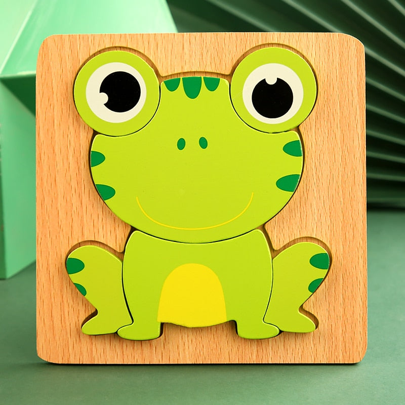 Wooden Montessori Toddler Puzzles for Kids Montessori Jigsaw Puzzles for Ages 2-5 Preschool Learning Montessori Educational Toys