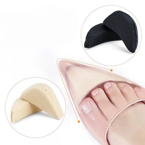 Forefoot Shoe Inserts Women Sponge Pad Pain Relief High Heel Insole Toe Protector Size Filler Cushion