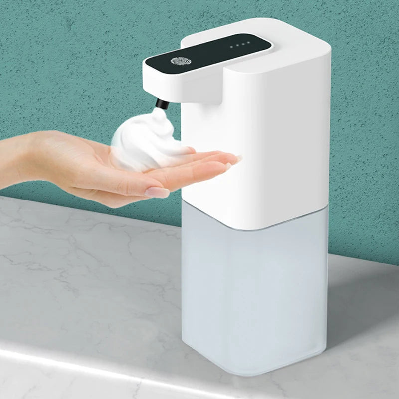 Automatic Liquid Soap Dispenser Touchless Infrared Sensor Hand Free Soap Hand Sensor Dispenser Smart Foam Machine USB Charging